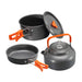 Camping Cook Set - 3pce - LX2001 - Homewares, Outdoor, Phone Accessories, Cases, Speakers, Headphones + More -