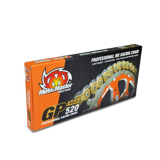 CHAIN 520 - 120 LINK MOTO-MASTER GP GOLD MX RACING
