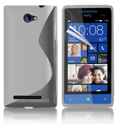 HTC 8S Case USB PC Cable Screen Protector