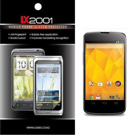 5 x Google Nexus 4 Screen Protectors