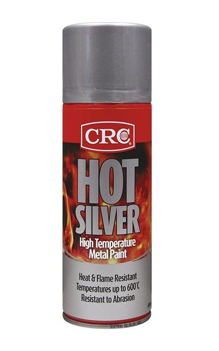 Crc Hot Silver High Temp Paint 400Ml