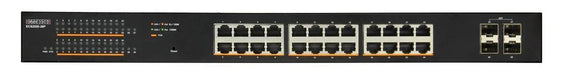 EDGECORE 28 Port Gigabit PoE+ Web- Smart Ethernet Switch. 4-port SFP & 24 PoE po - LX2001 - Homewares, Outdoor, Phone Accessories, Cases, Speakers, Headphones + More -