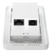 EDIMAX AC1200 In-Wall Dual-Band PoE Access Point. 802.11ac High speed dual-band.