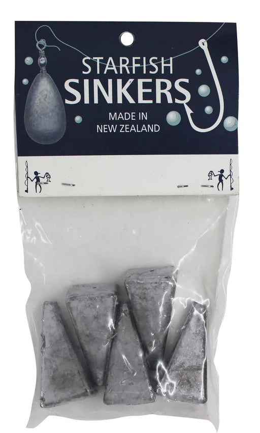 Starfish Pyramid Sinker Packet 2oz (5 per pack) - LX2001 - Homewares, Outdoor, Phone Accessories, Cases, Speakers, Headphones + More -