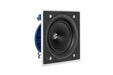 KEF Ultra Thin Bezel 6.5'' Square In-Wall Speaker. 160mm Uni-Q driver with 16mm