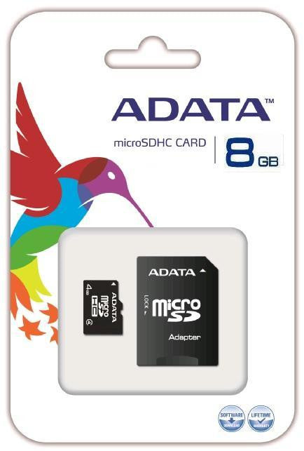 8GB MICRO SD - LONG PACKAGING