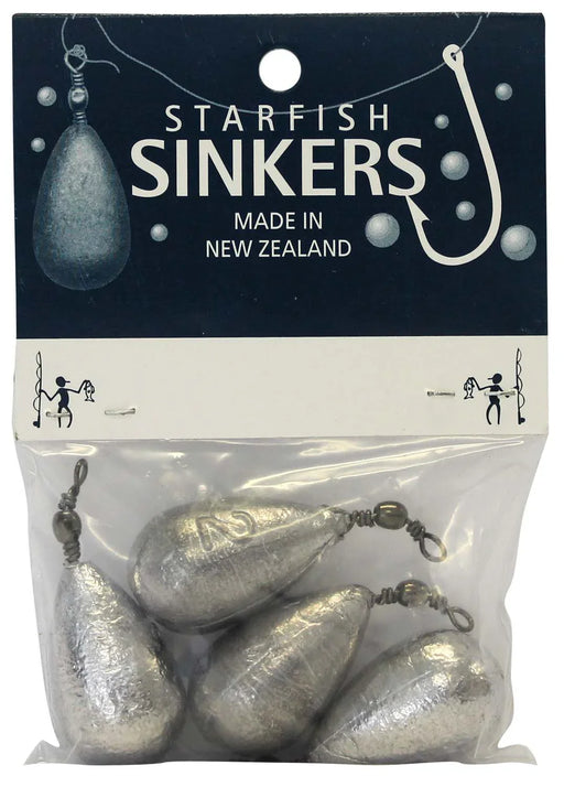 Starfish Swivel Sinker Packet 2oz (4 per pack) - LX2001 - Homewares, Outdoor, Phone Accessories, Cases, Speakers, Headphones + More -