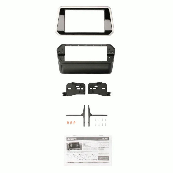 Fitting Kit Nissan Sentra 2020 - Up Double Din (Gloss Black / Silver Trim) - LX2001 - Homewares, Outdoor, Phone Accessories, Cases, Speakers, Headphones + More -
