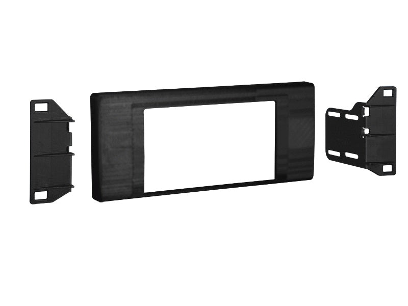 fitting kit bmw x5 (e53) 2000 - 2006 double din (without nav) (black)