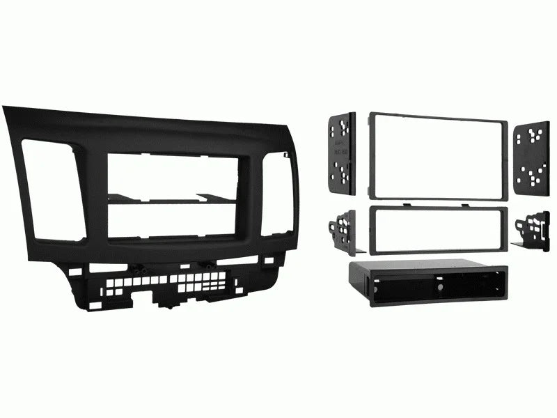 fitting kit mitsubishi lancer 2007 on din & double din (black) - LX2001 - Homewares, Outdoor, Phone Accessories, Cases, Speakers, Headphones + More -