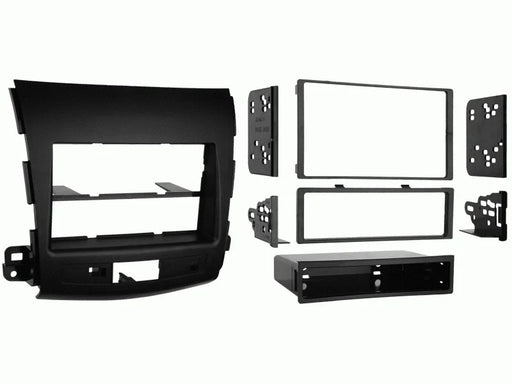 fitting kit mitsubishi outlander 2005 - 2013 din & double din (textured black) - LX2001 - Homewares, Outdoor, Phone Accessories, Cases, Speakers, Headphones + More -