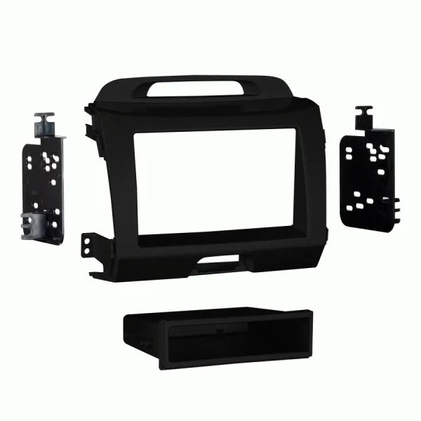 fitting kit kia sportage 2011 - 2016 din & double din (charcoal) - LX2001 - Homewares, Outdoor, Phone Accessories, Cases, Speakers, Headphones + More -