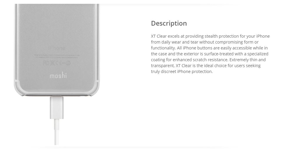 Apple iPhone 7 Moshi iGlaze XT Case 99MO088901
