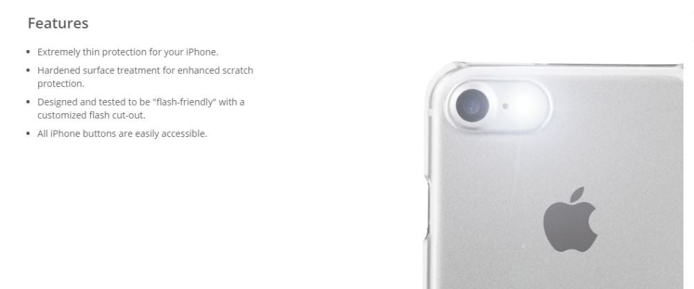Apple iPhone 7 Moshi iGlaze XT Case 99MO088901