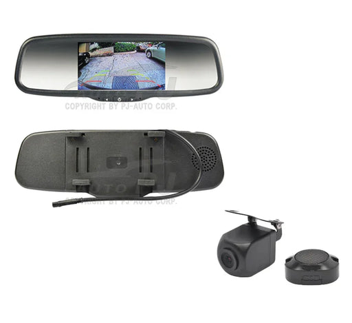 Avs 5" Ahd Clip On Rear View Mirror With Ai Reverse Camera - LX2001 - Homewares, Outdoor, Phone Accessories, Cases, Speakers, Headphones + More -
