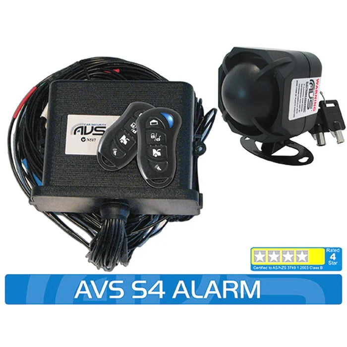 AVS S4 AS/NZS STANDARDS CERTIFIED ALARM/IMMOBILISER - LX2001 - Homewares, Outdoor, Phone Accessories, Cases, Speakers, Headphones + More -