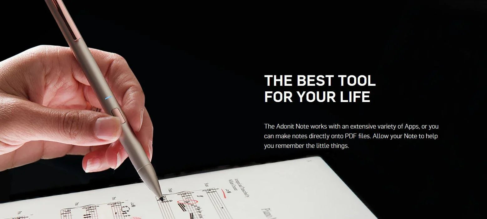 Adonit Note iPad Stylus - Black ADNB 847663023379 - LX2001 - Homewares, Outdoor, Phone Accessories, Cases, Speakers, Headphones + More -