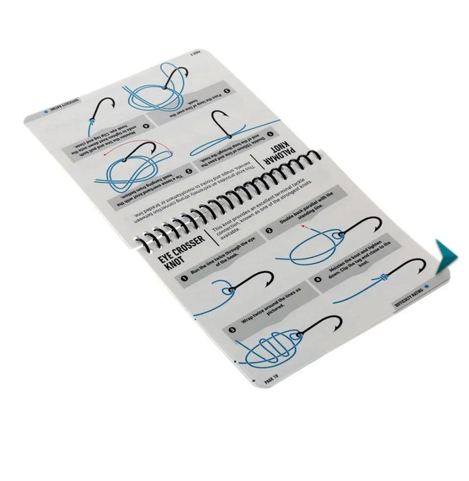 Anglers Mate Waterproof Fishing Knot Book MS4656 - LX2001 - Homewares, Outdoor, Phone Accessories, Cases, Speakers, Headphones + More -