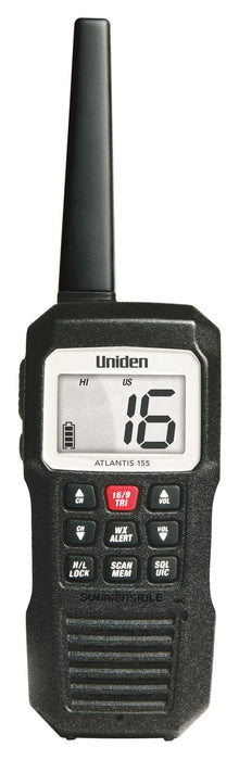 Uniden MA155NZ Atlantis VHF Handheld Marine Radio Waterproof / Floating