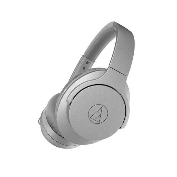 Audio Technica Bluetooth Noise Cancelling Headphones - Grey