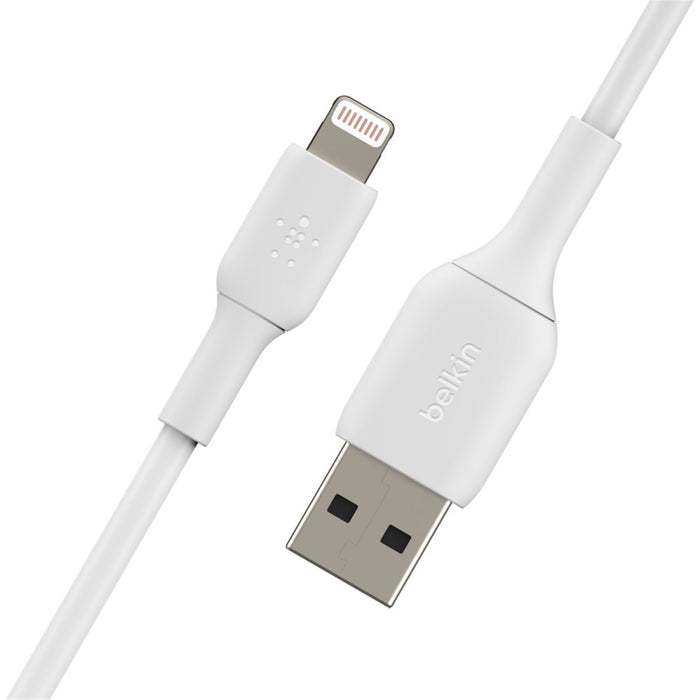 Belkin 2M Lightning to USB-A Cable - White CAA001BT2MWH 745883788675