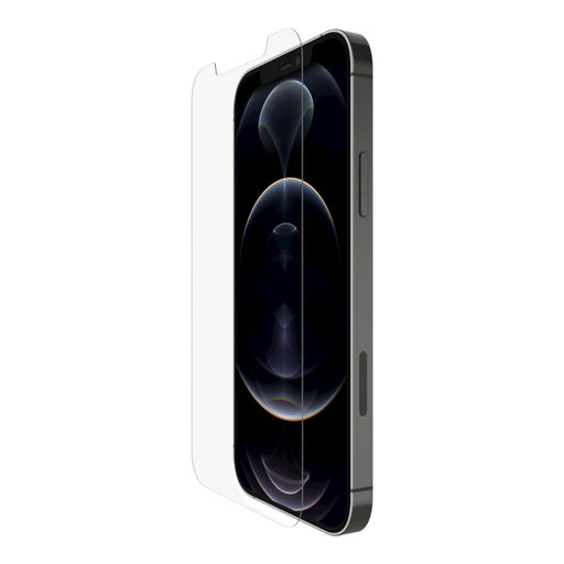 Belkin Apple iPhone 12 / 12 Pro 6.1" SCREENFORCE™ Anti-Microbial Tempered Glass Screen Protector - Clear OVA021ZZ