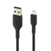 Belkin BOOST CHARGE Braided Lightning to USB-A Cable (1m / 3.3ft, Black)