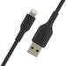 Belkin BOOST CHARGE Braided Lightning to USB-A Cable (1m / 3.3ft, Black)
