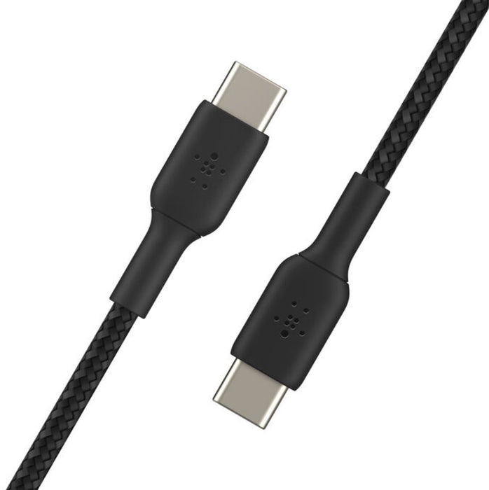 Belkin Braided USB-C to USB-C Cable Charge & Sync Cable - Black