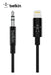 Belkin Lightning to 3.5mm Audio Cable 90cm - Black AV10172BT03-BLK