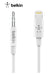 Belkin Lightning to 3.5mm Audio Cable 90cm - White AV10172BT03-WHT - LX2001 - Homewares, Outdoor, Phone Accessories, Cases, Speakers, Headphones + More -
