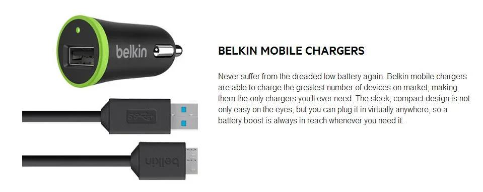 Belkin Micro Car Charge USB 3.0 Cable Galaxy S5 - LX2001 - Homewares, Outdoor, Phone Accessories, Cases, Speakers, Headphones + More -