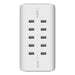 Belkin RockStar 10-Port USB Charging Station 5 V DC / 2.40 A Output - White B2B139AU