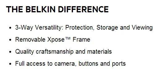 Belkin Samsung Galaxy S5 Wallet Folio Case + GLASS - LX2001 - Homewares, Outdoor, Phone Accessories, Cases, Speakers, Headphones + More -