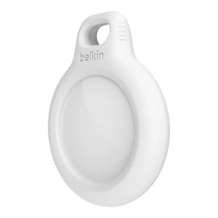 Belkin Secure Holder with Key Ring for Apple AirTag - White F8W973BTWHT 745883786206 - LX2001 - Homewares, Outdoor, Phone Accessories, Cases, Speakers, Headphones + More -