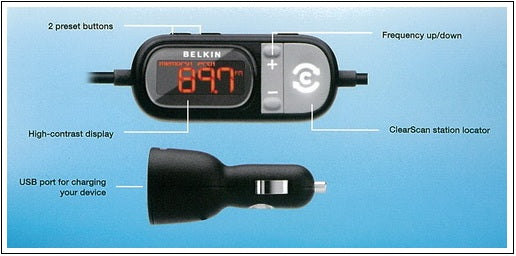 Belkin Tunecast FM Transmitter