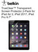 Belkin iPad Air / 2 / Pro 9.7" / iPad 2017 Screen Protector 2-Pack F7N262BT2
