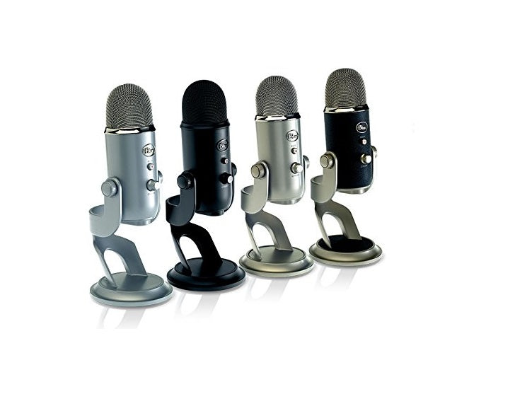Blue Yeti 3-Capsule USB Microphone - Silver