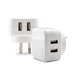 Bonelk AC Wall Charger 3.4A & 2 x USB Ports - White ELK-21511-R - LX2001 - Homewares, Outdoor, Phone Accessories, Cases, Speakers, Headphones + More -