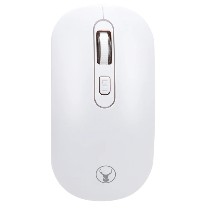 Bonelk KM-322 Slim Wireless Keyboard and Mouse Combo - White ELK-61005-R 9352850003719 - LX2001 - Homewares, Outdoor, Phone Accessories, Cases, Speakers, Headphones + More -