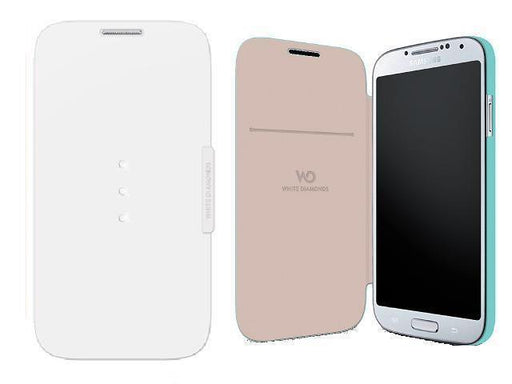 White Diamonds Samsung Galaxy S4 Crystal Booklet