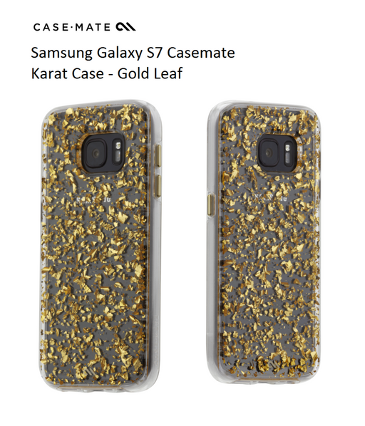 CASEMATE SAMSUNG GALAXY S7 KARAT GOLD LEAF CM033970 PROFILE PIC