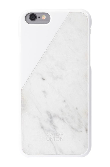 iPhone 6S Native Union Marble Case CLIC-BLK-MB-6 CLIC-WHT-MB-6