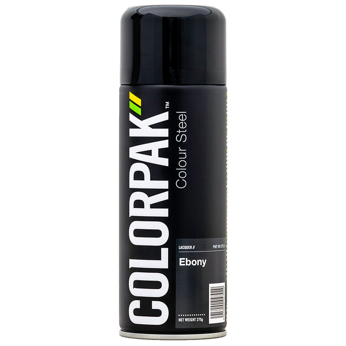 Colorpak Coloursteel Aerosol Spraypaint Ebony