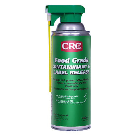Crc Food Grade Contaminant & Label Release 400Ml