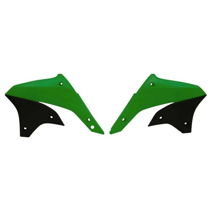 RADIATOR SHROUDS RTECH KAWASAKI KLX450R 07-16 GREEN BLACK - LX2001 - Homewares, Outdoor, Phone Accessories, Cases, Speakers, Headphones + More -