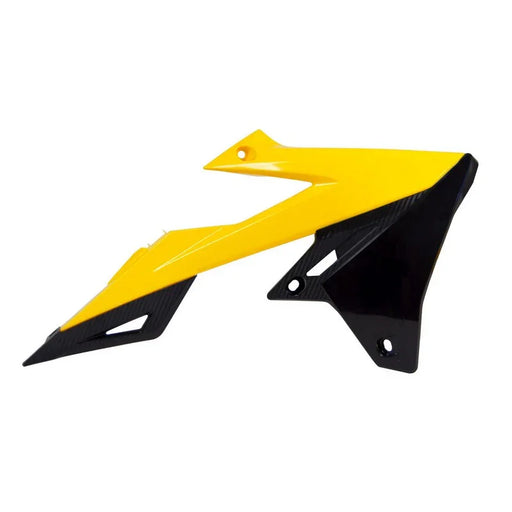 RADIATOR SHROUDS SUZUKI RMZ250 19-20 RMZ450 18-20 YELLOW BLACK - LX2001 - Homewares, Outdoor, Phone Accessories, Cases, Speakers, Headphones + More -