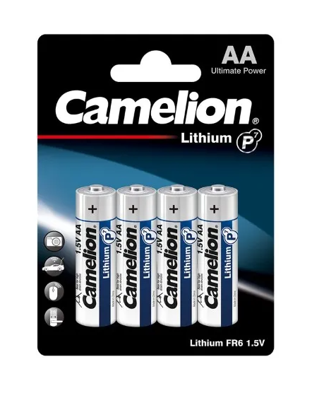 Camelion AA 4PK Lithium Battery