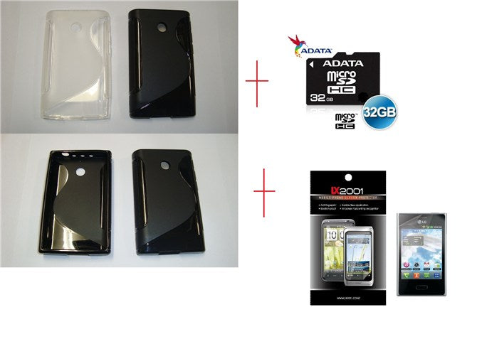LG Optimus L3 E400 Case 32GB Card