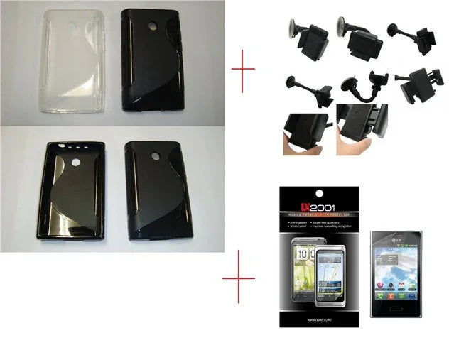 LG Optimus L3 E400 Case SP Car Kit Holder - LX2001 - Homewares, Outdoor, Phone Accessories, Cases, Speakers, Headphones + More -